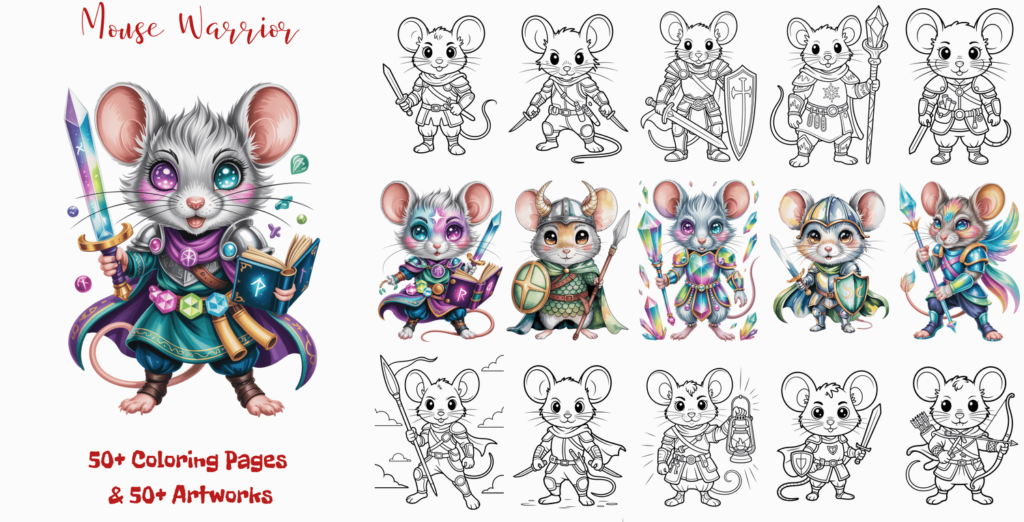 Heronimal Coloring Pack PLR