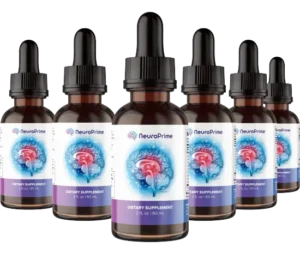 NeuroPrime brain supplement bottle for memory focus and cognitive support