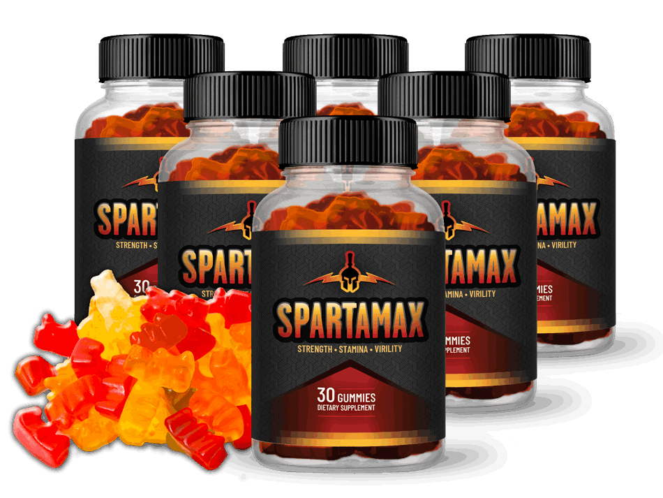 SpartaMax male enhancement supplement bottle for stamina and testosterone support